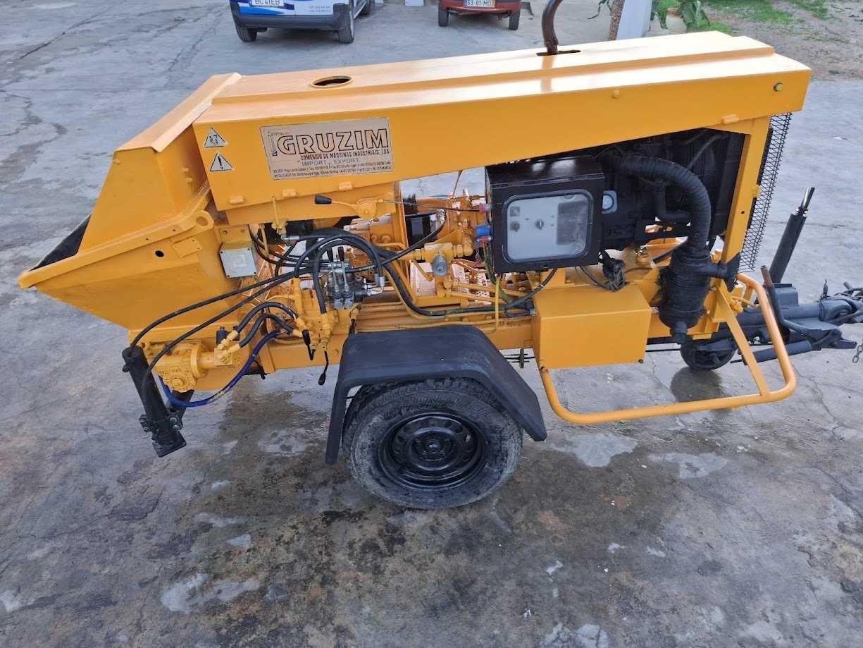 Maquina Projetar Betão Humido Turbosol + Compressor + Mangueiras