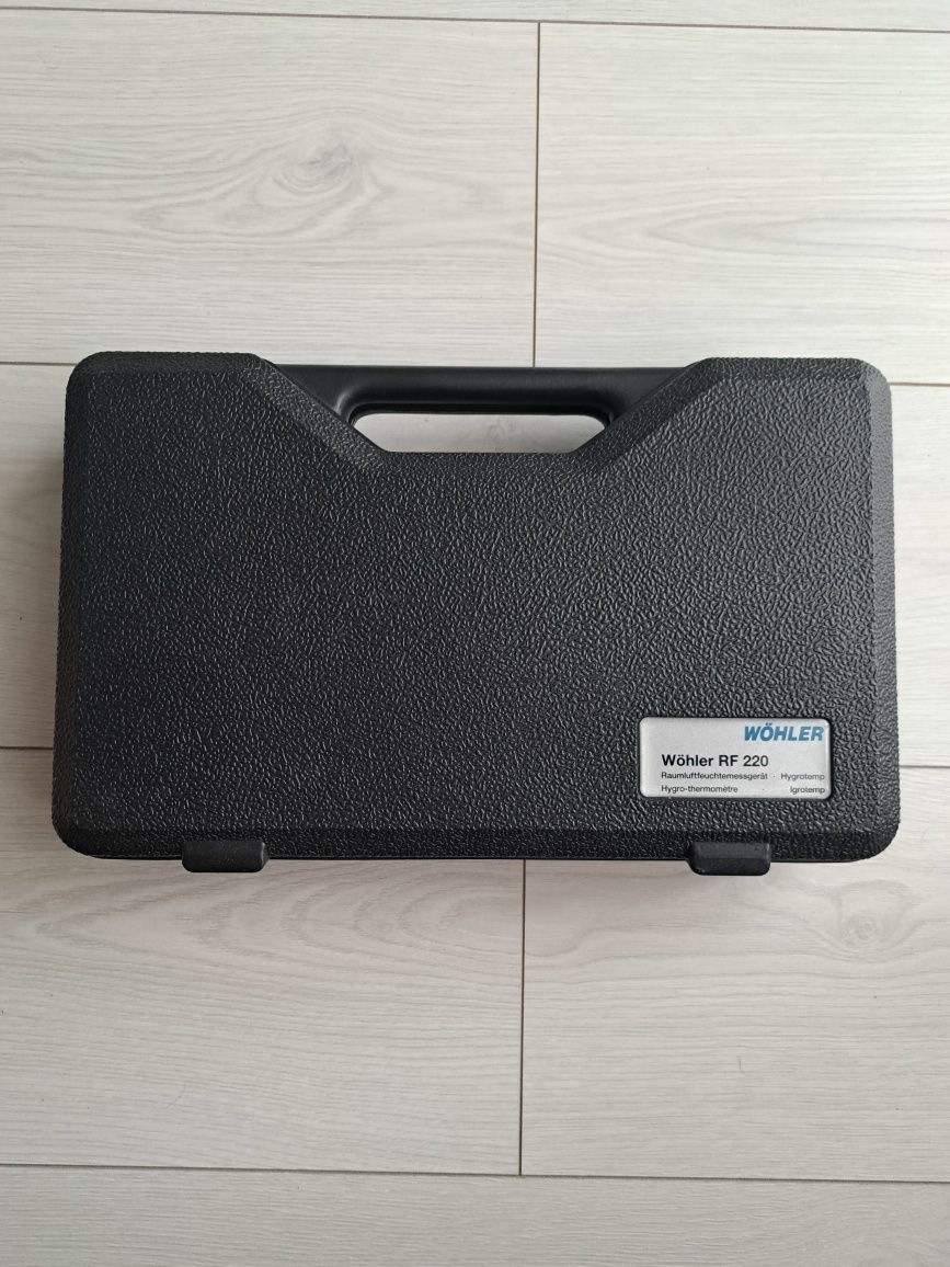 Miernik wilgotności i temperatury Wohler RF 220