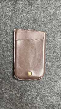 Mini wallet, portfel na karty skórzany Manumi
