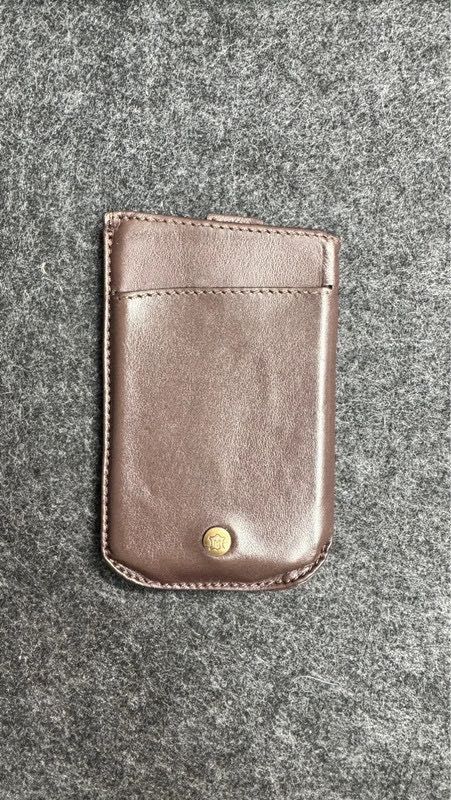 Mini wallet, portfel na karty skórzany Manumi