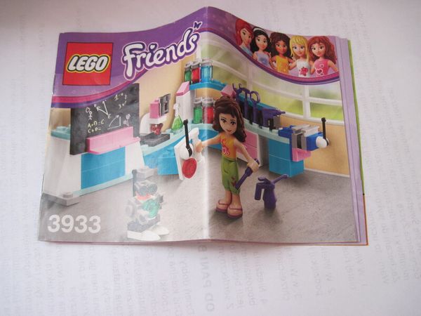 Lego Friends 3933 Laboratorium Olivii