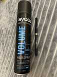 Kosmetyki nowe Lakier do włosów Syoss i gel eyeliner miss sporty