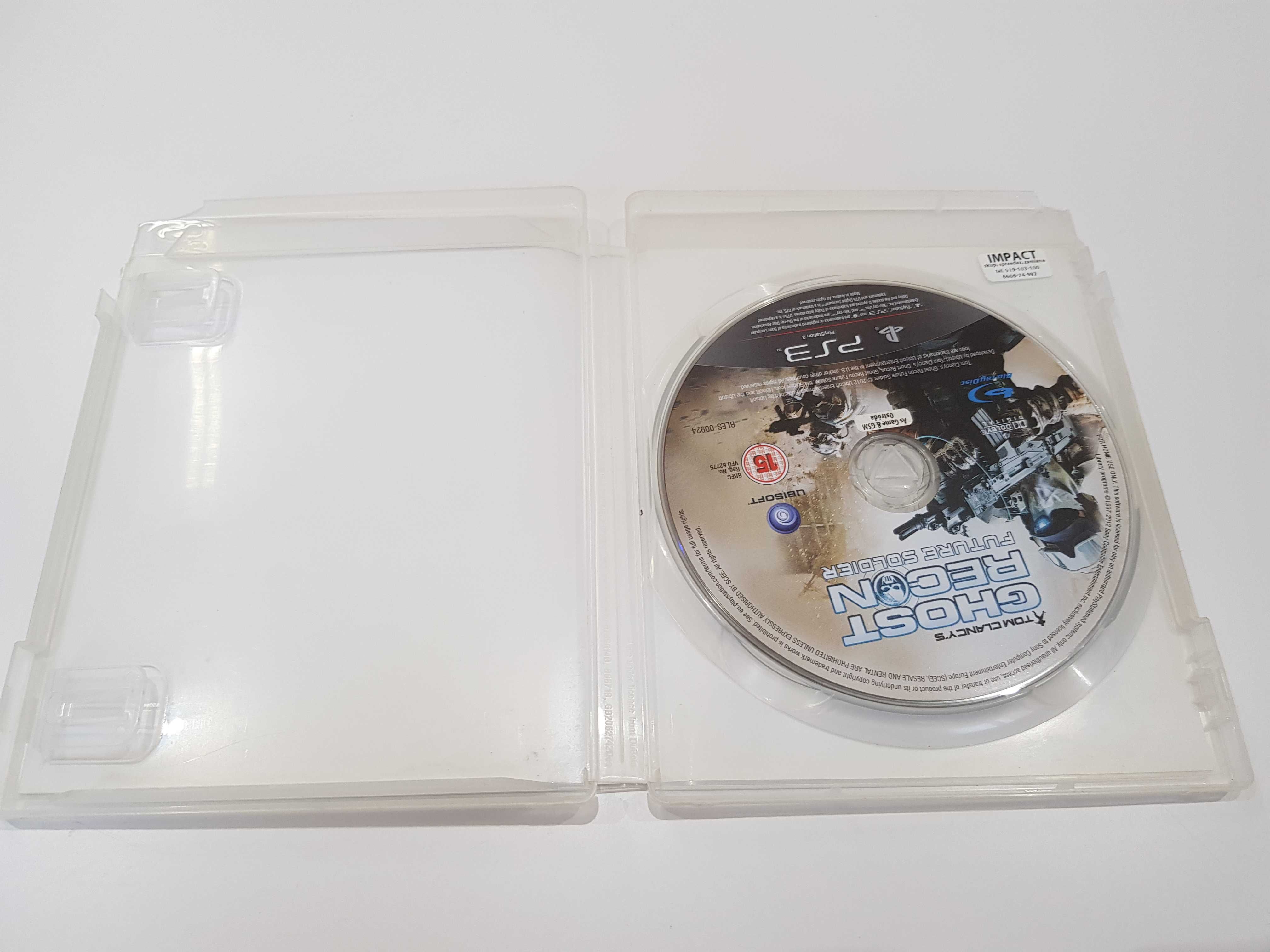 Toma Clancy's Ghost Recon Future Solider PS3 Sklep Iława