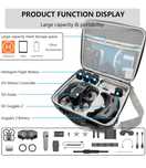 Etui na drona, AMAZEAR Avata Case, Avata Bag, Mini Case na DJI Avata