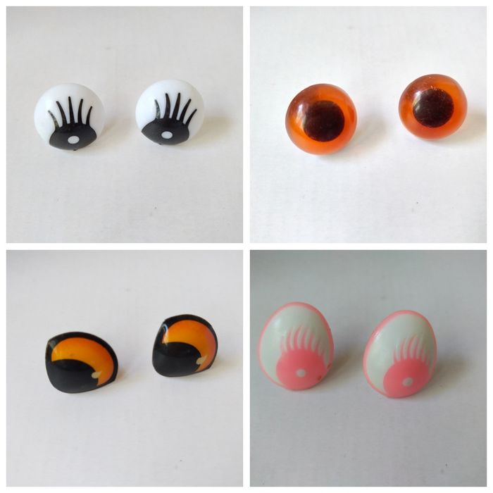 Глазки для кукол, носик для кукол, носик для собачки