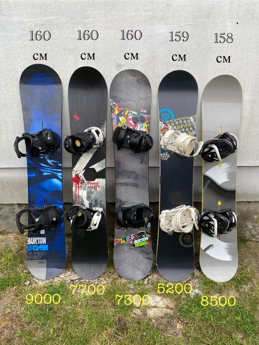 Брендові сноуборди зі Швейцарії , не з прокату