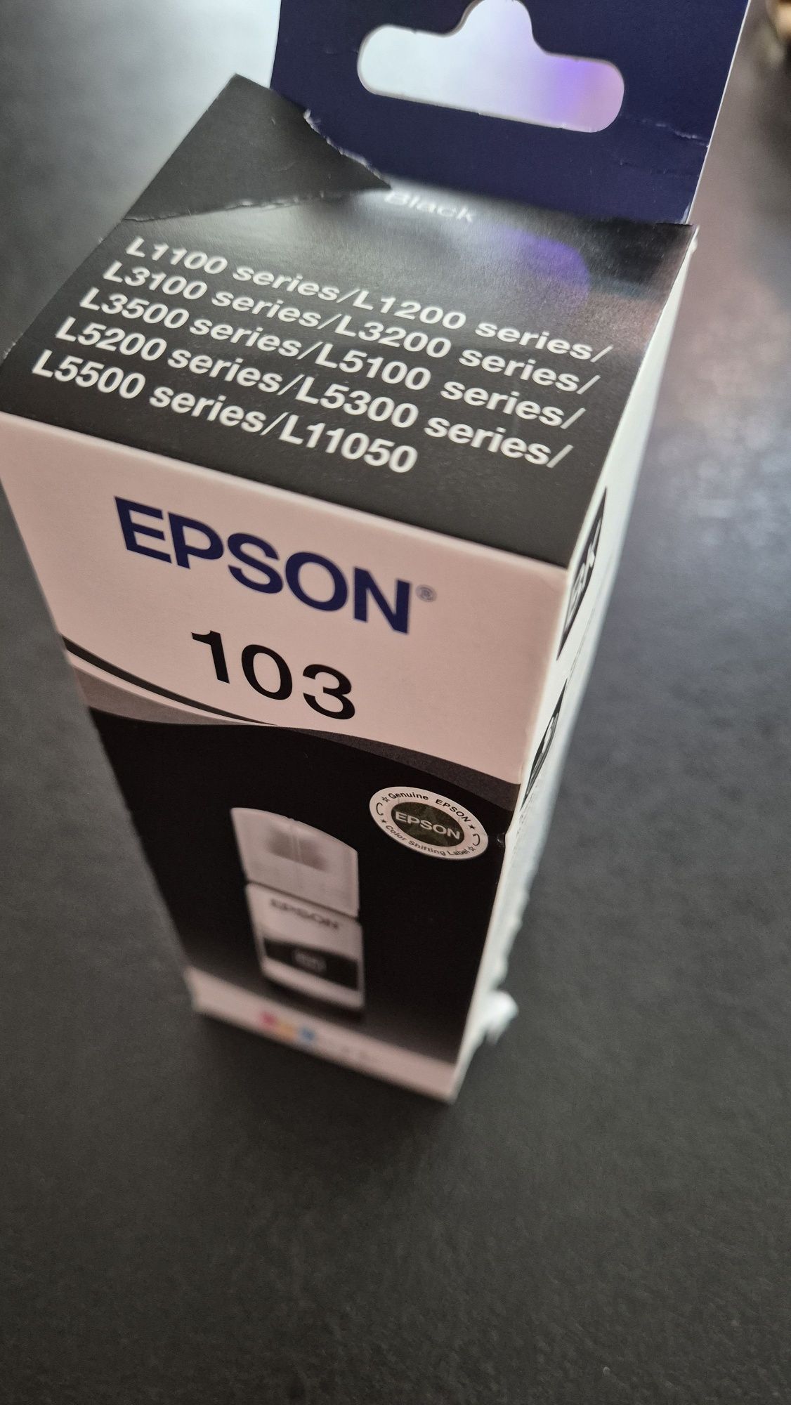 Tusz ecotank do drukarki Epson. 103