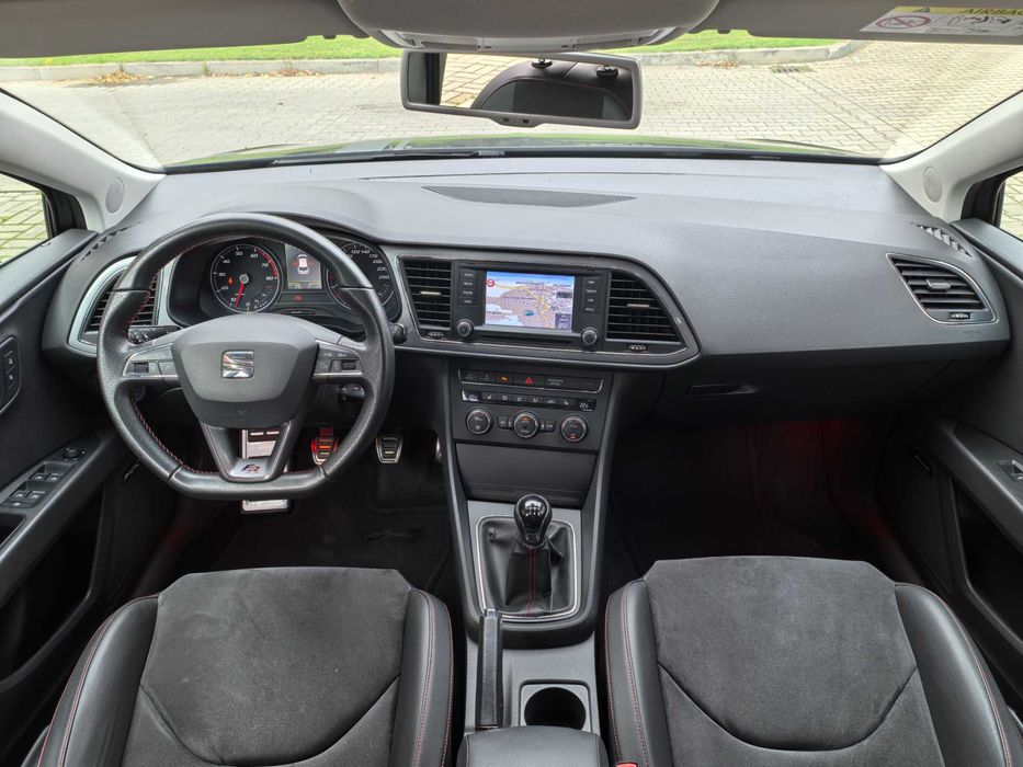 SEAT Leon FR 1.4 TSI (150 KM) -Full opcja -BEZWYPADKOWY- ŚWIETNY stan!