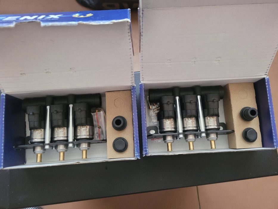 Форсунки КМЕ Fenix в рейці на 3 цил.