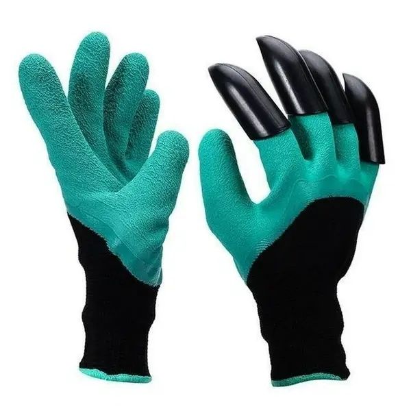 Садові рукавиці , рукавиці кігті, перчатки .