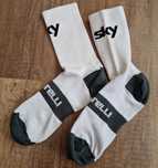 Skarpety kolarskie SKY Castelli oryginalne! Nowe S M  36-38