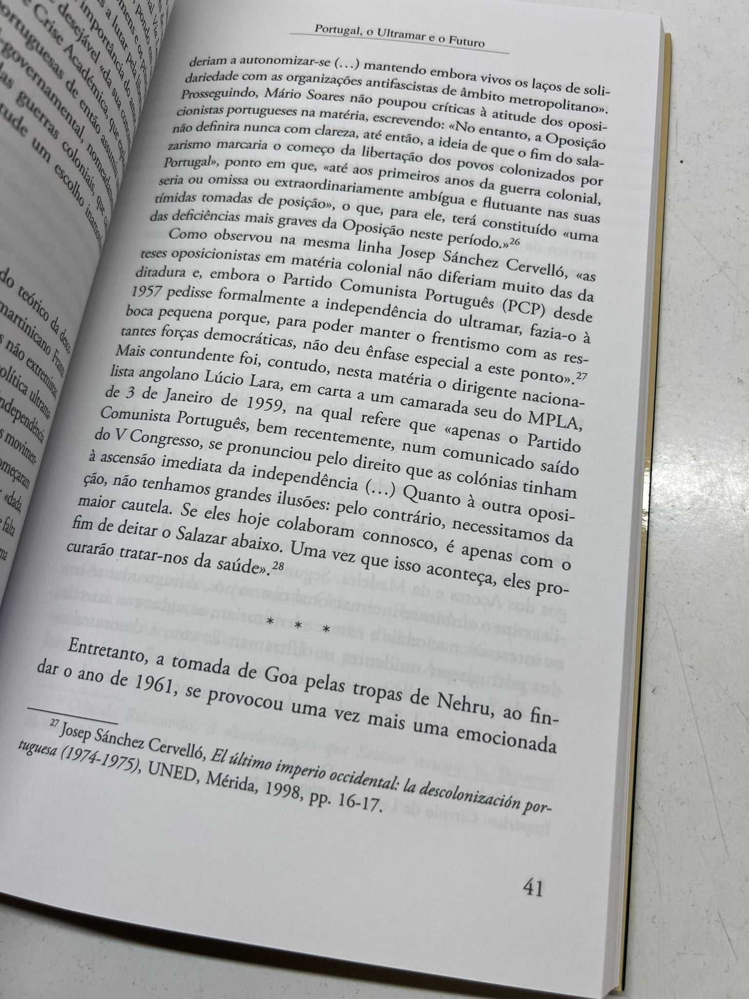 Livro - Textos Escolhidos Vol. I - Portugal, o Ultramar e o Futuro