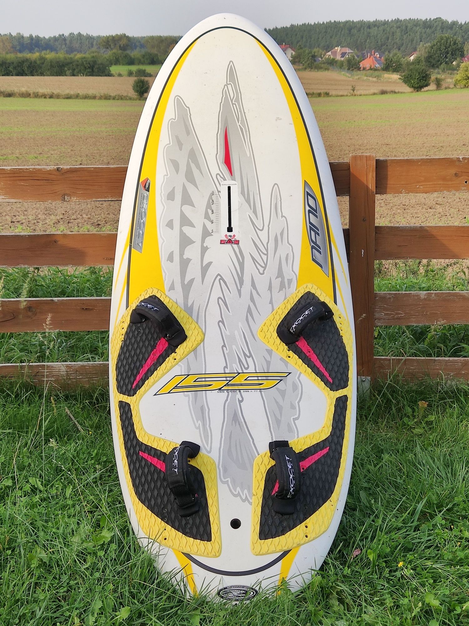 Deska 155 litrów szer. 77cm dł. 255cm Windsurfing Exocet