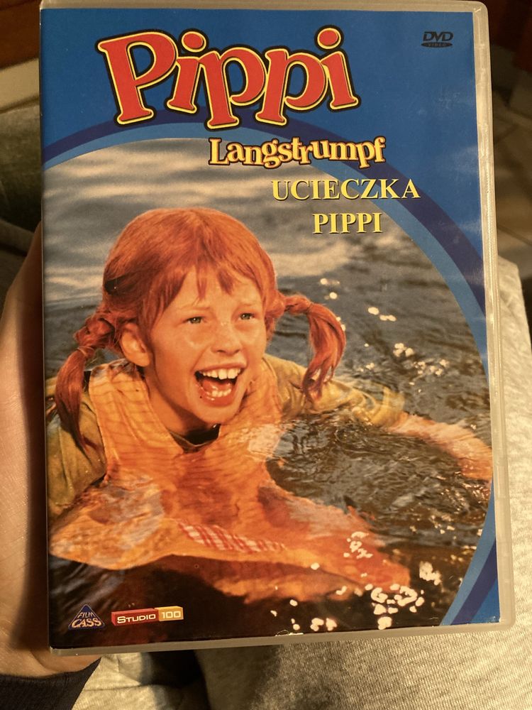 Plyta DVD pippi Langstrumpf Pippi Ponczoszanka ucieczka pippi film