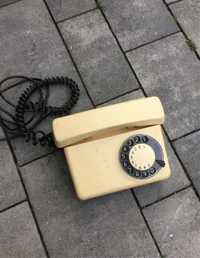 Telefon PRL Tulipan retro stary vintage rwt tarczowy