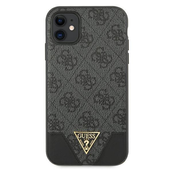 Guess 4G Triangle Collection - Etui Iphone 11 (Szary)