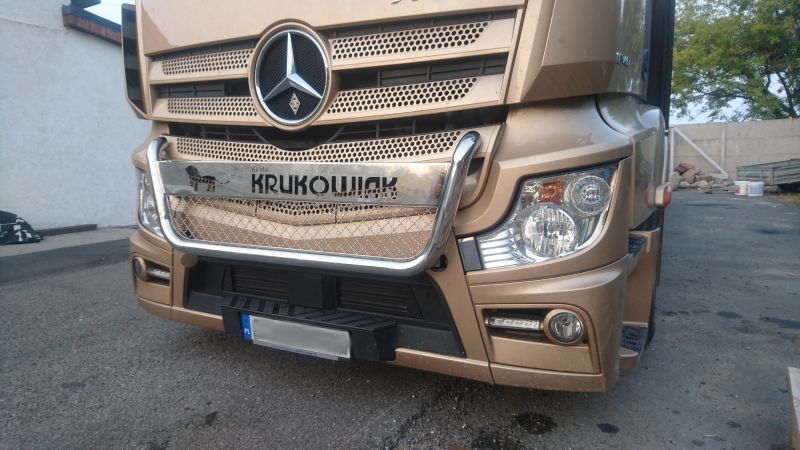 Orurowanie na grill Actros (z napisem)