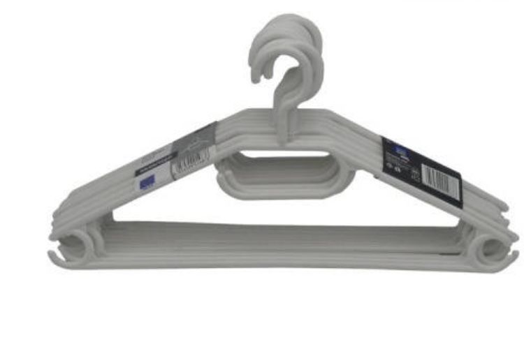 Набір вішаків для одягу з поворотними гачками 10 шт Livarno Home