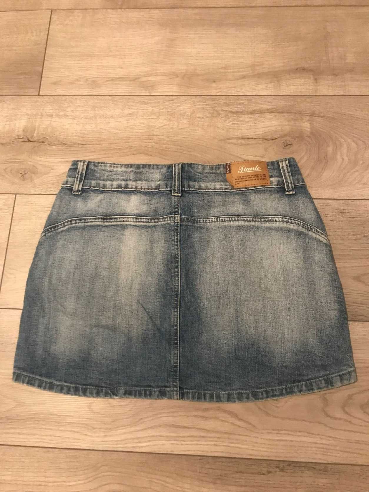 Spódnica jeansowa mini rozm. M (30)