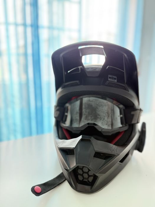 Capacete Fox V1 + Viseira 100%