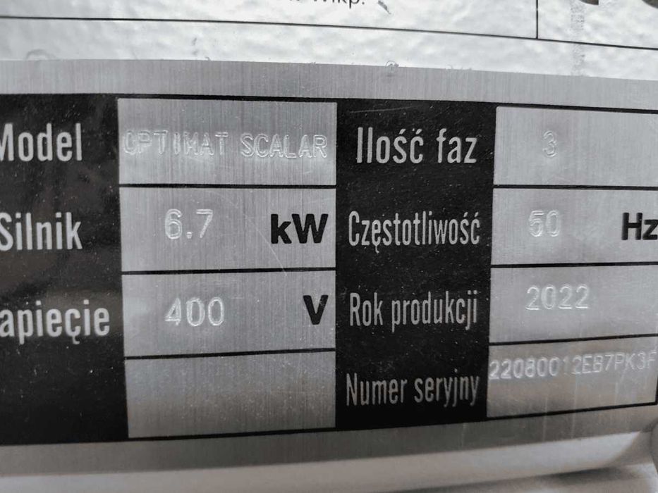 Okleiniarka krawędziowa OPTIMAT SCALAR - poleasingowa