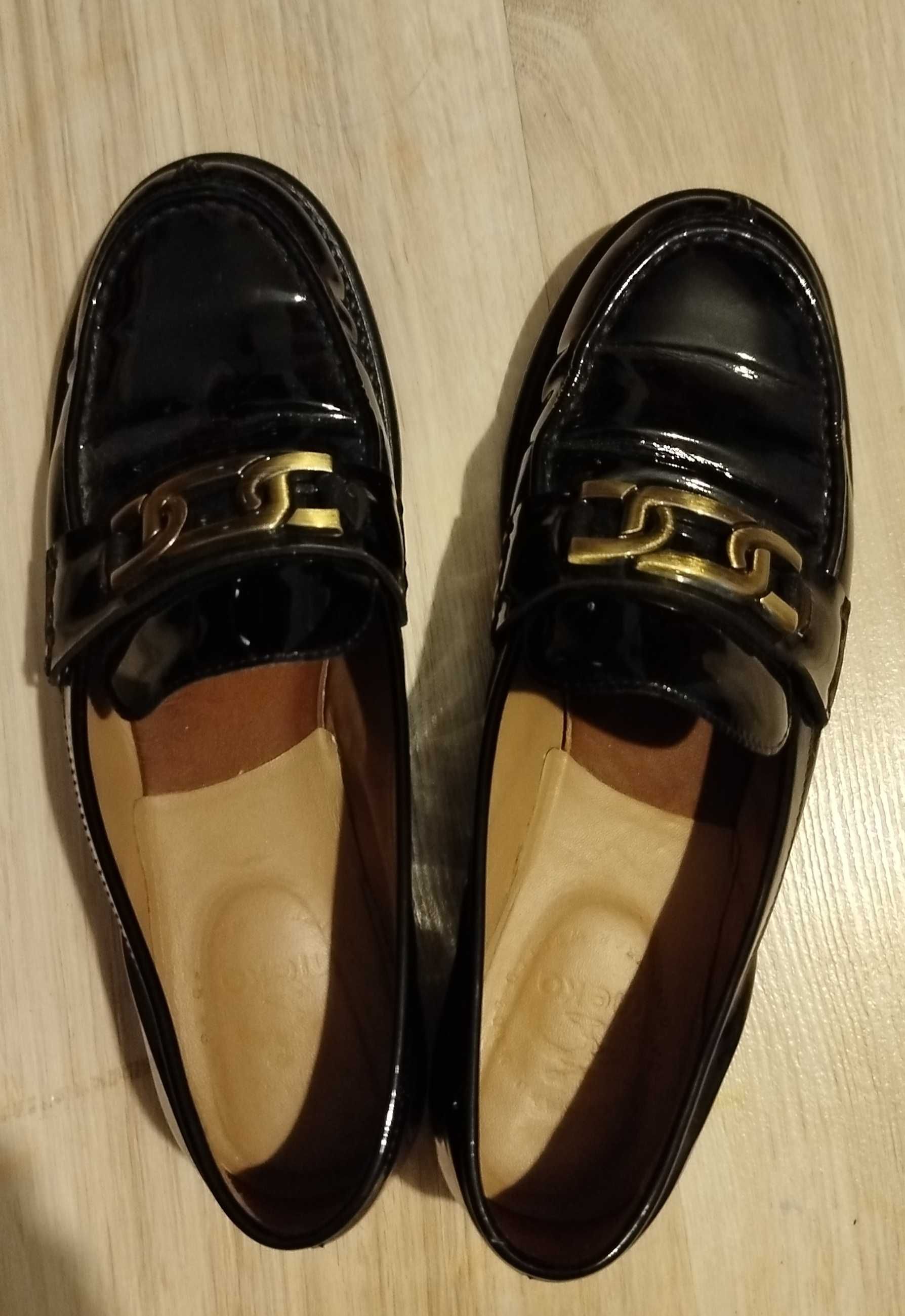 Loafersy/mokasyny MEKA rozm 38, dwie pary