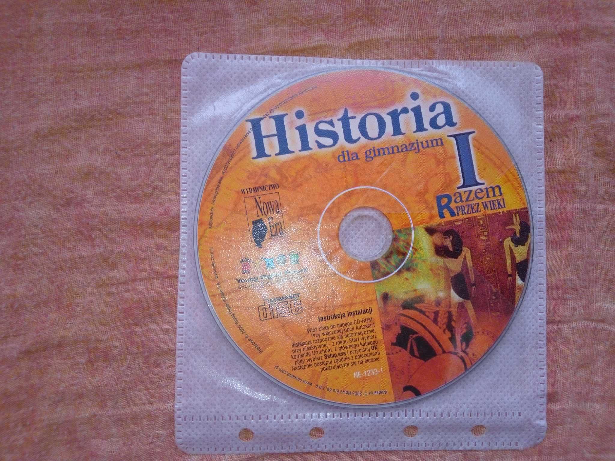 Historia dla gimnazjum I Razem przez wieki Płyta CD Nowa Era 2005