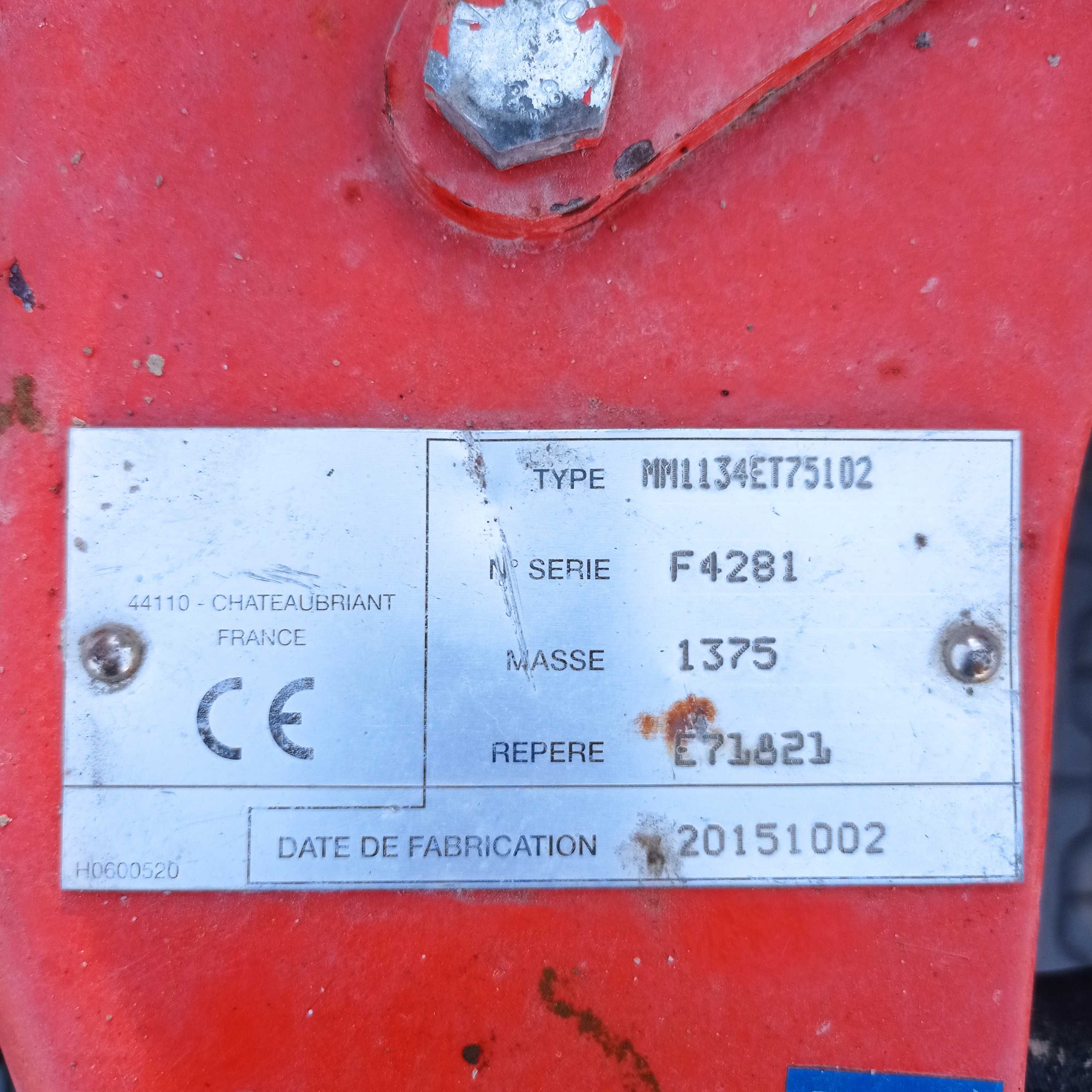 Pług obracalny KUHN MULTI-MASTER 113 4ET 75/102