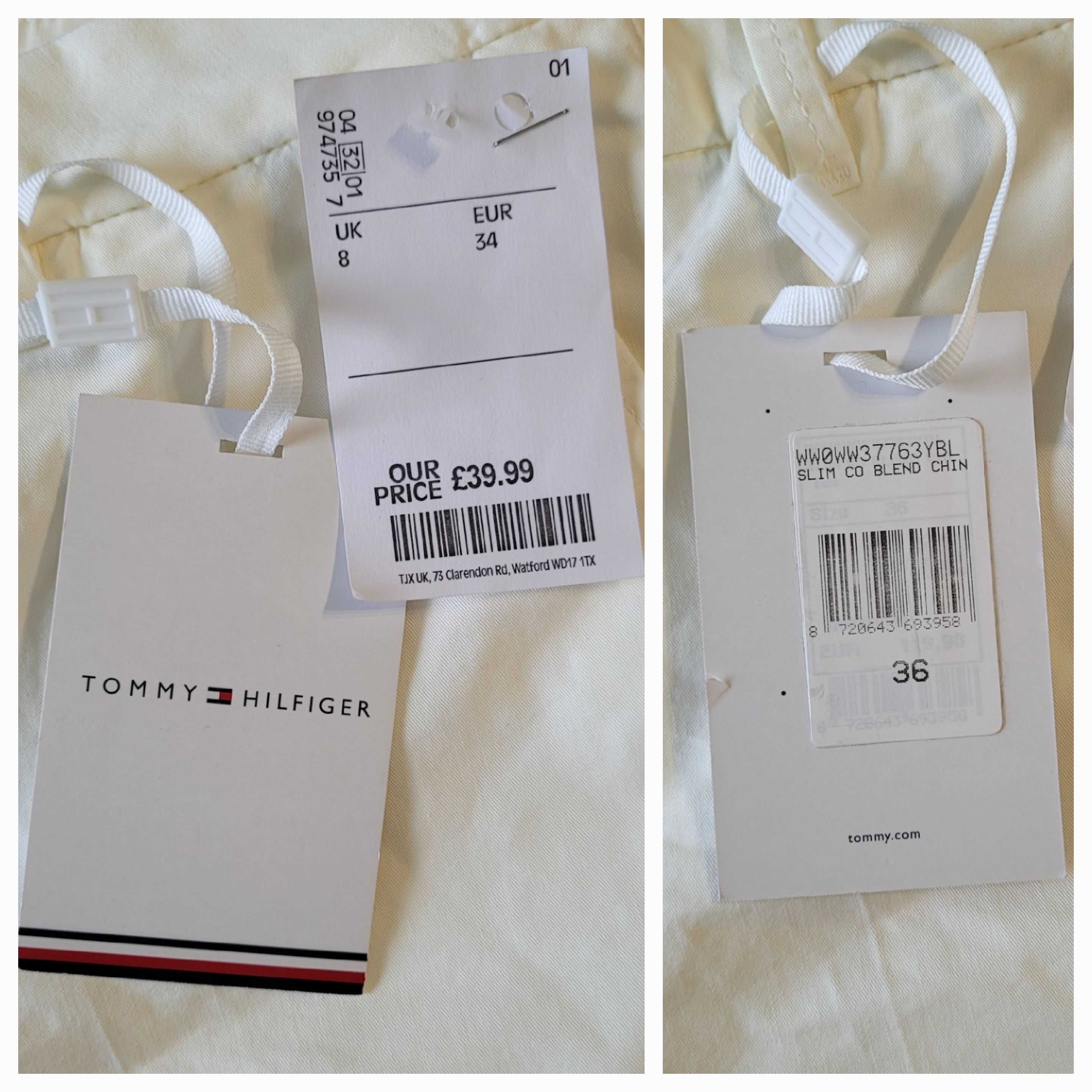 Нові Tommy Hilfiger розмір EUR 36 жіночі Slim fit штани чіноси бежеві
