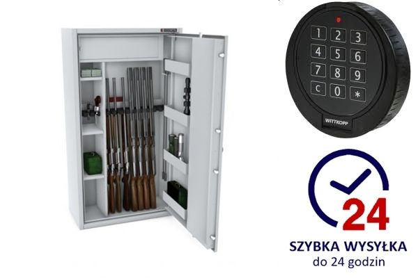 wysyłka w 24h MLB 150D/10+4 zamek EL szafa na broń sejf S1 KONSMETAL