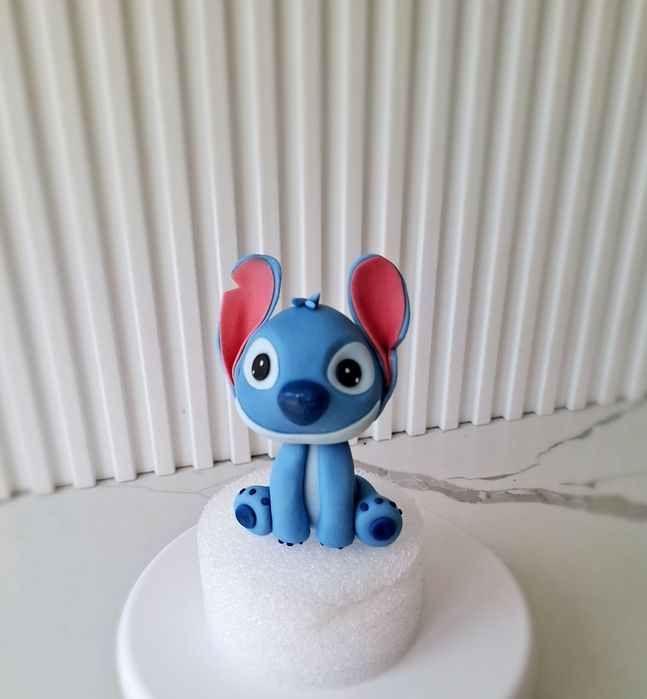 Stitch z masy cukrowej figurka na tort