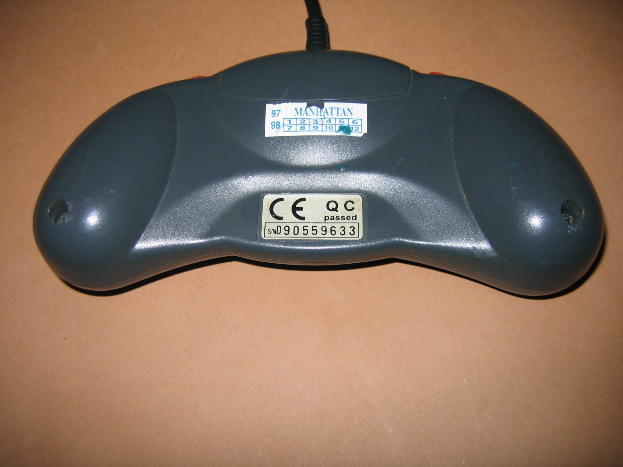 Kontroler do gier PC PAD Wtyczka 15 PIN Retro lata 90-te