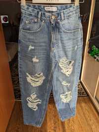 Жіночі джинси MOM "CROPP" Denim (колір- синій, розмір- 32)