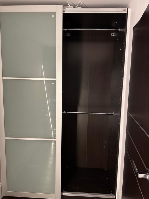 Szafa pax pojemna brązowa