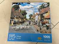 Puzzle Corner Piece Village Farrier 1000