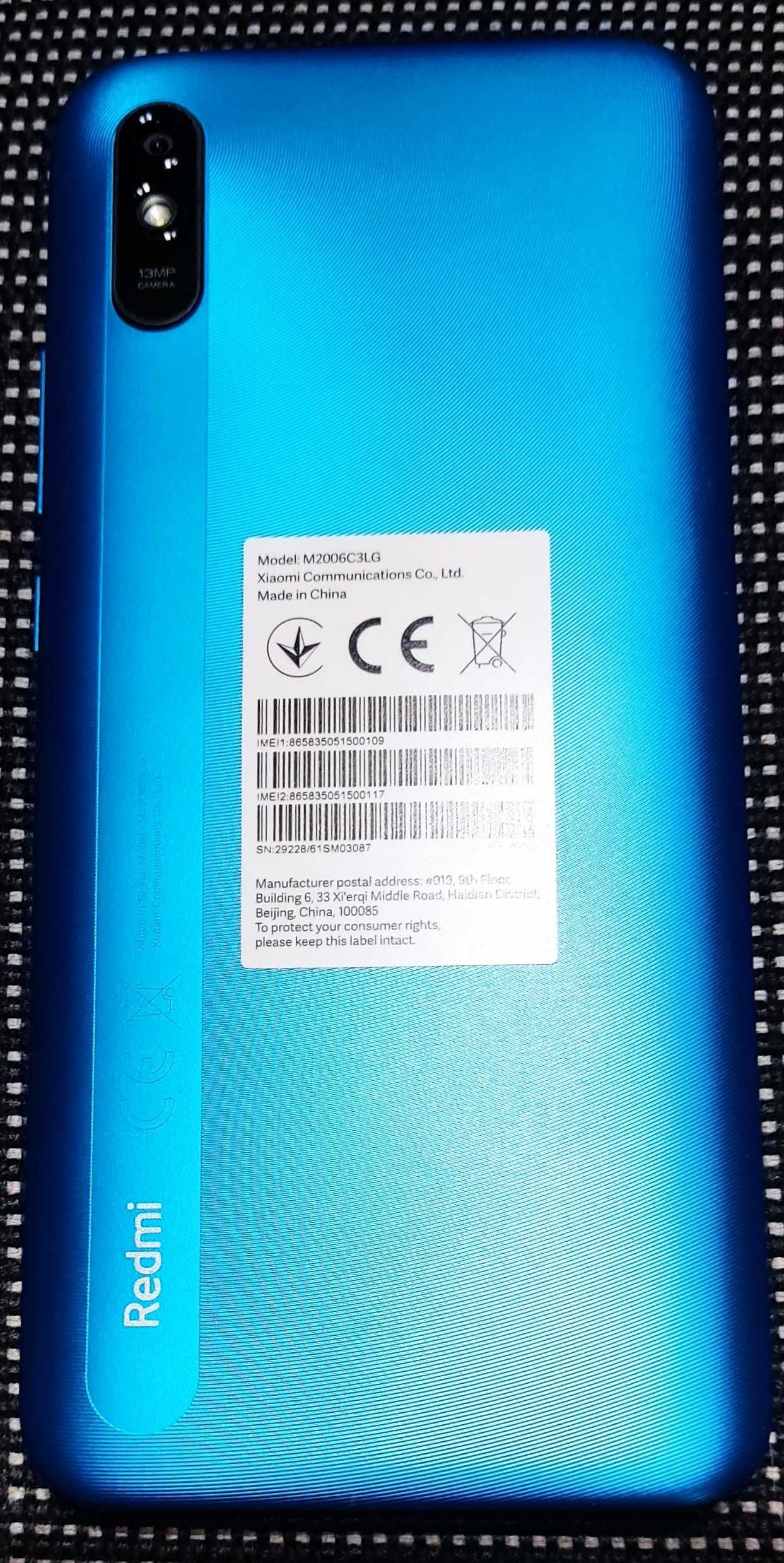 Xiaomi Redmi 9A 2/32GB Sky Blue (M2006C3LG)