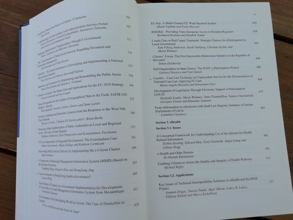 Livro: Expanding the Knowledge Economy, Issues application case study