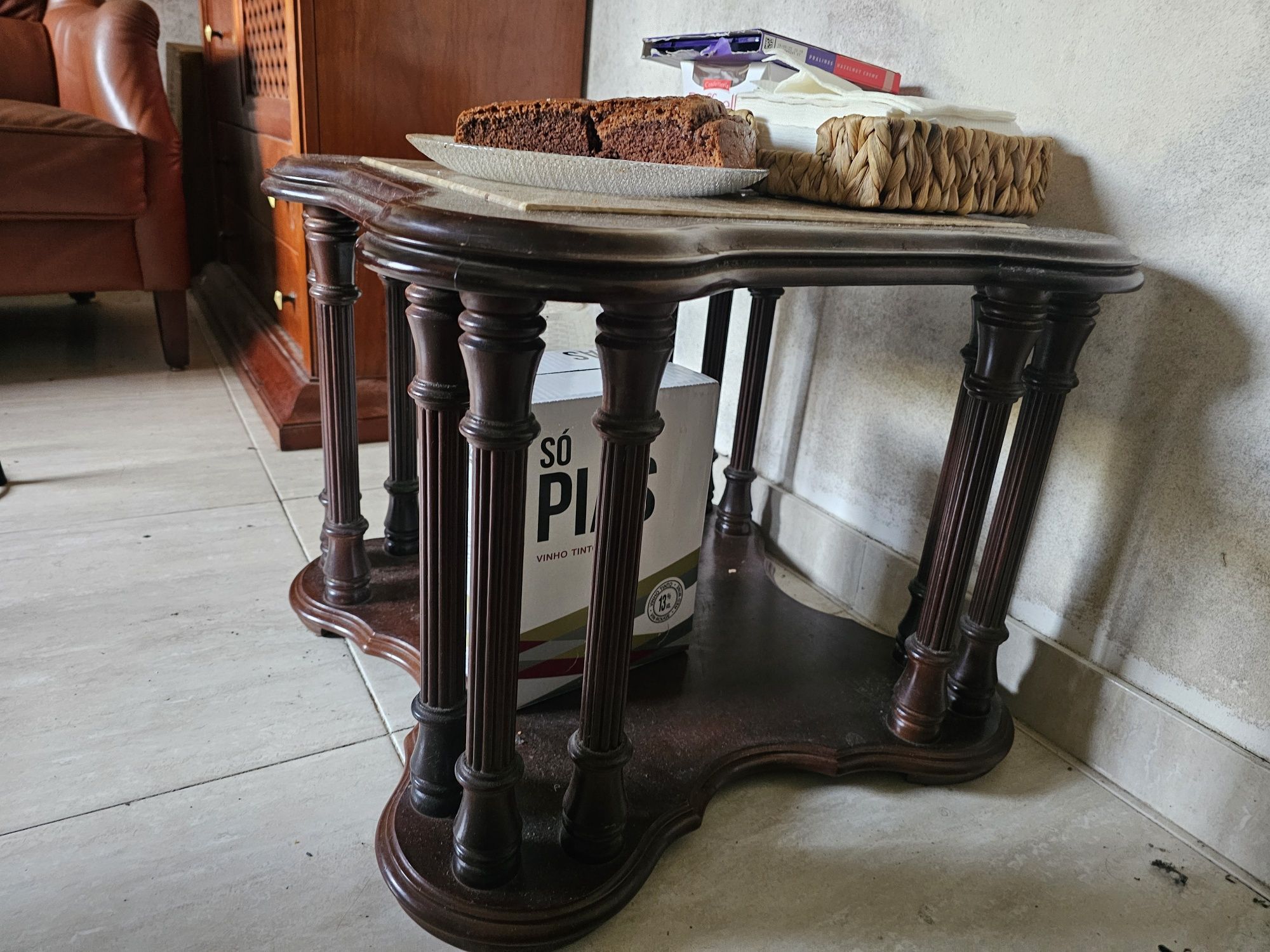 Mesa de decoração