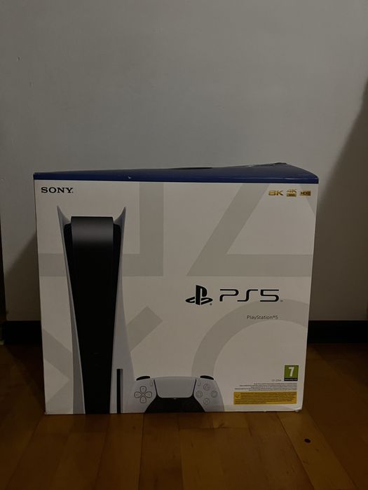 PS5 z napędem (Fat) | Model CFI-1216A Komplet + Pudełko