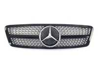 Решетка радиатора Mercedes-Benz C-Class w203 2000-2007г.Diamond Black