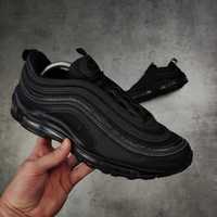 MĘSKIE Buty Sneakersy Nike Air Max 97 Czarne Poduszka AIR Streetwear