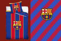 Pościel FC Barcelona dwustronna 160x200cm + 70x80cm licencja