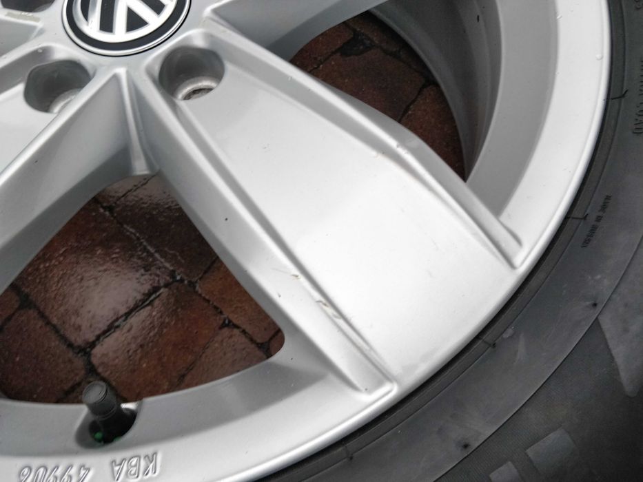 3326. Alufelgi 17" T-roc Tiguan II Passat oryginał 6.5Jx17 ET38 5x112
