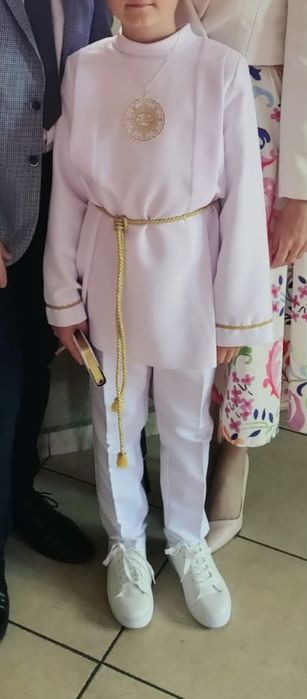 Alba komunijna 152 + buty 36 + ciepła bielizna