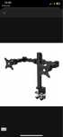 Uchwyt na dwa ektany Bontec Led/Lcd Monitor arms