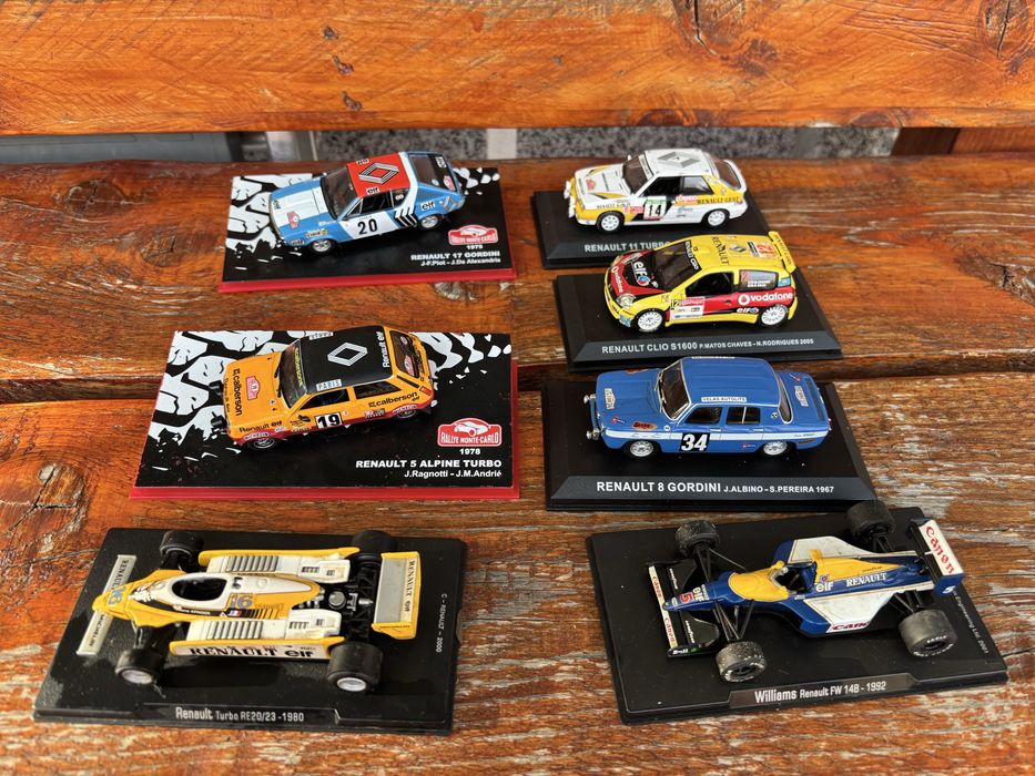 Renault miniatura colecionavel