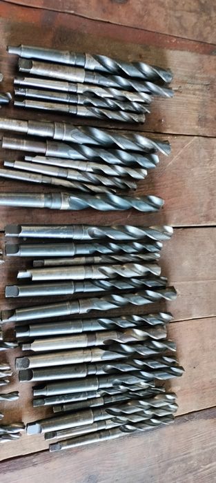 Wiertła stożkowe różne rozmiary