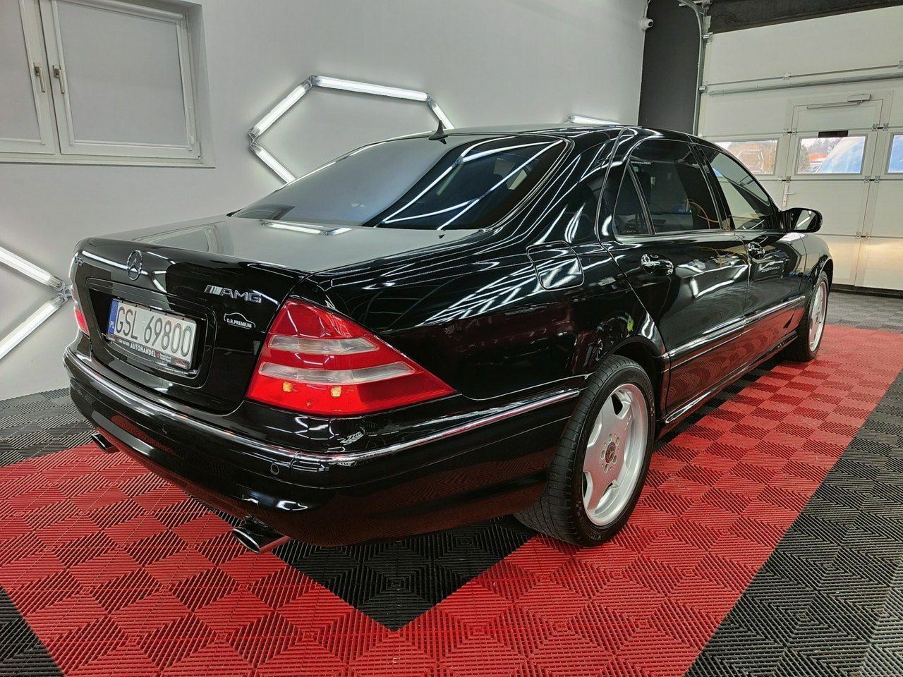 Mercedes-Benz Klasa S S55 AMG LONG V8 360 KM, Full Opcja, Radar, Aktywny Tempomat, ABC, Alu