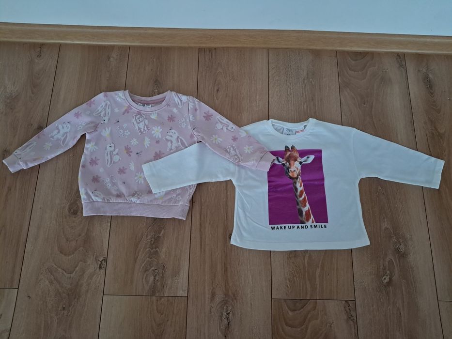 Bluzki 2 szt rozmiar 86