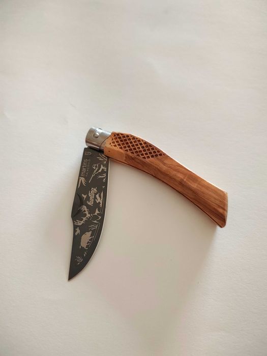 Navalha ECO L temática caça titanio MARTINS